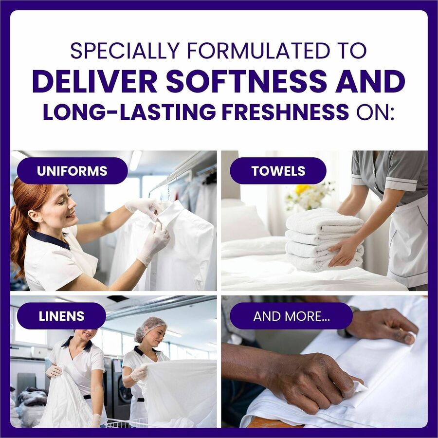 Downy Pro. Fabric Softener - For Multipurpose - Ready-To-Use - Liquid - 140 fl oz (4.4 quart) - Clean & Fresh Scent - 190 Loads - Recommended For: Odor Remover - PVC Free, Phthalate-free, Triclosan-free, Benzene-free, BPA-free, PCBs-free, Alkylphenols-...