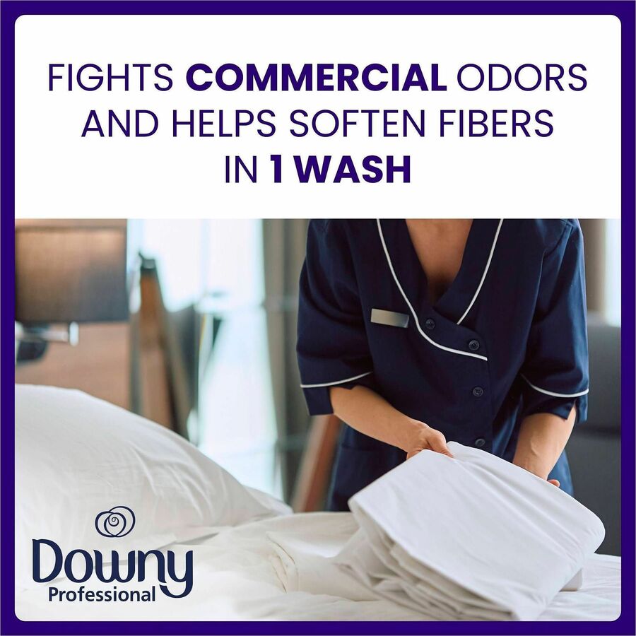 Downy Pro. Fabric Softener - For Multipurpose - Ready-To-Use - Liquid - 140 fl oz (4.4 quart) - Clean & Fresh Scent - 190 Loads - Recommended For: Odor Remover - PVC Free, Phthalate-free, Triclosan-free, Benzene-free, BPA-free, PCBs-free, Alkylphenols-...