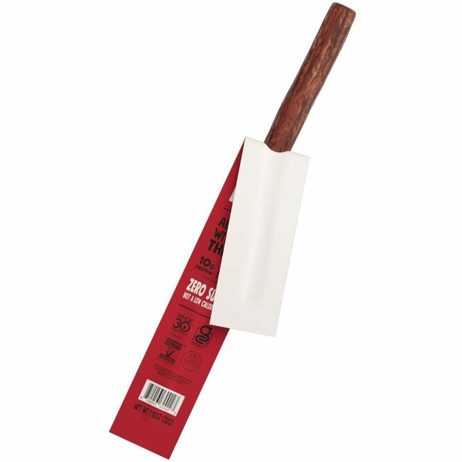 CHOMPS Beef Jerky Sticks - Barbeque - 1.15 oz - 24 / Pack