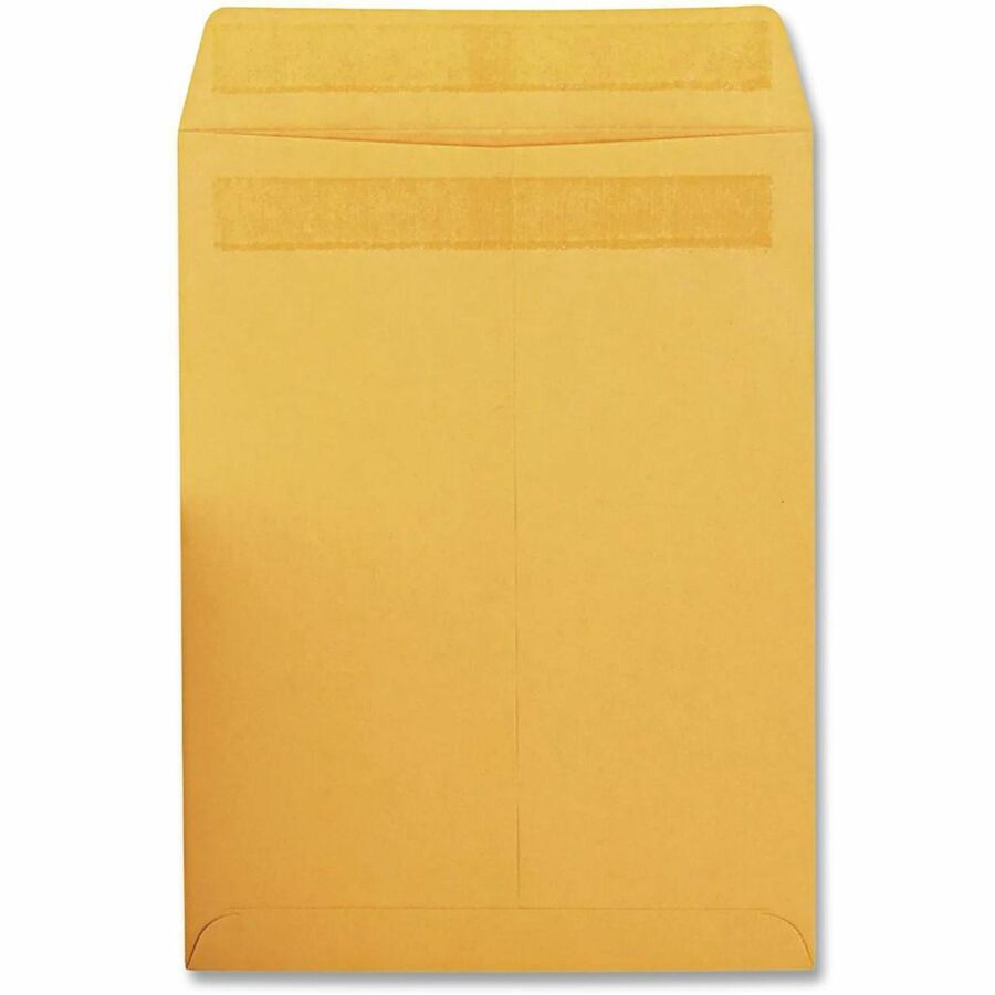 Quality Park Redi-Seal Catalog Envelopes - Catalog - 12" Width x 15 1/2" Length - 28 lb - Flap - Brown - Kraft - 250 / Carton