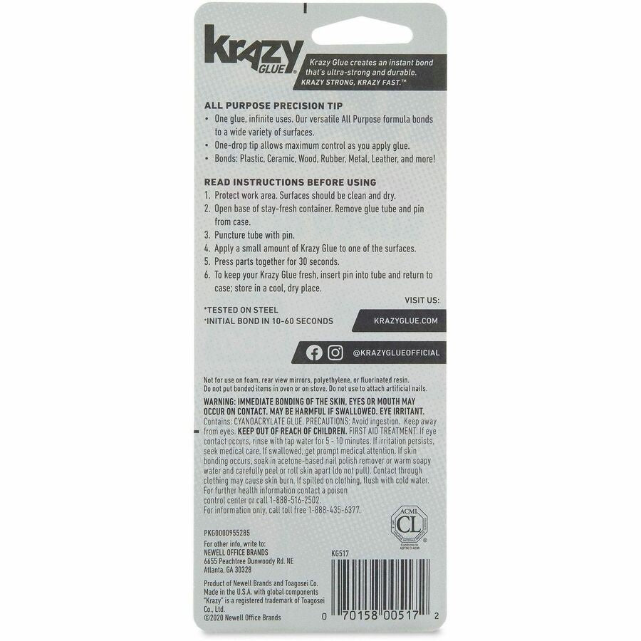 Krazy Glue Super Glue - 2 / Each