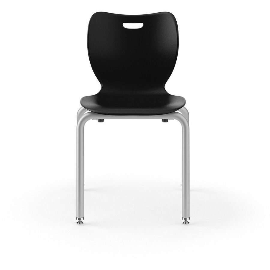 HON SmartLink Guest Chair - Finish: Black - For Guest Room - 4 / Carton