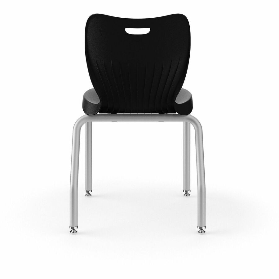 HON SmartLink Guest Chair - Finish: Black - For Guest Room - 4 / Carton