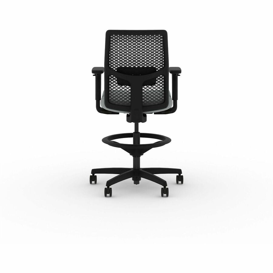 HON Ignition 2.0 Sitting Stool - Charcoal Back Color - Low Back - Gray - 1 Each
