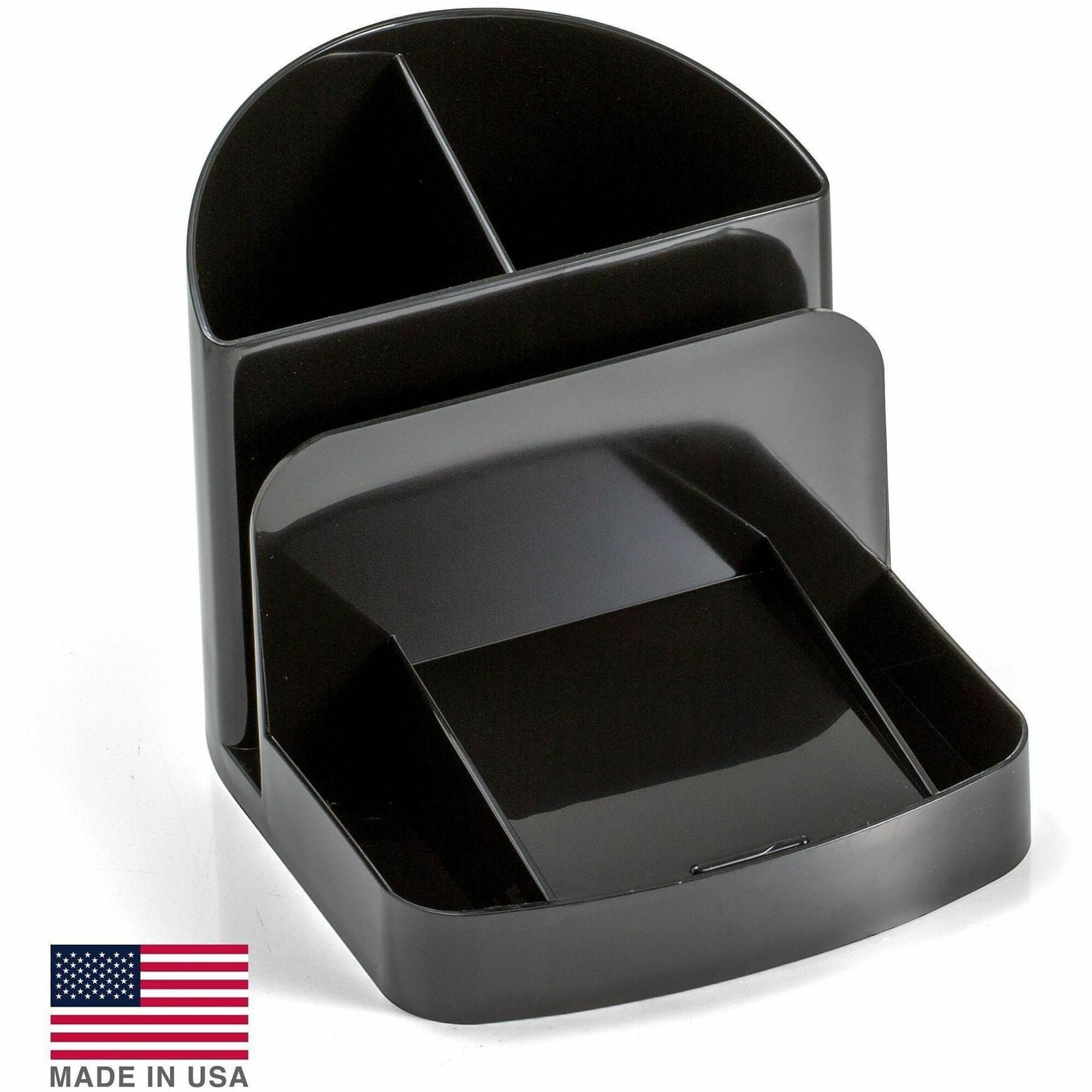Business Source Desktop Organizer - Desktop - Black - 1 Each