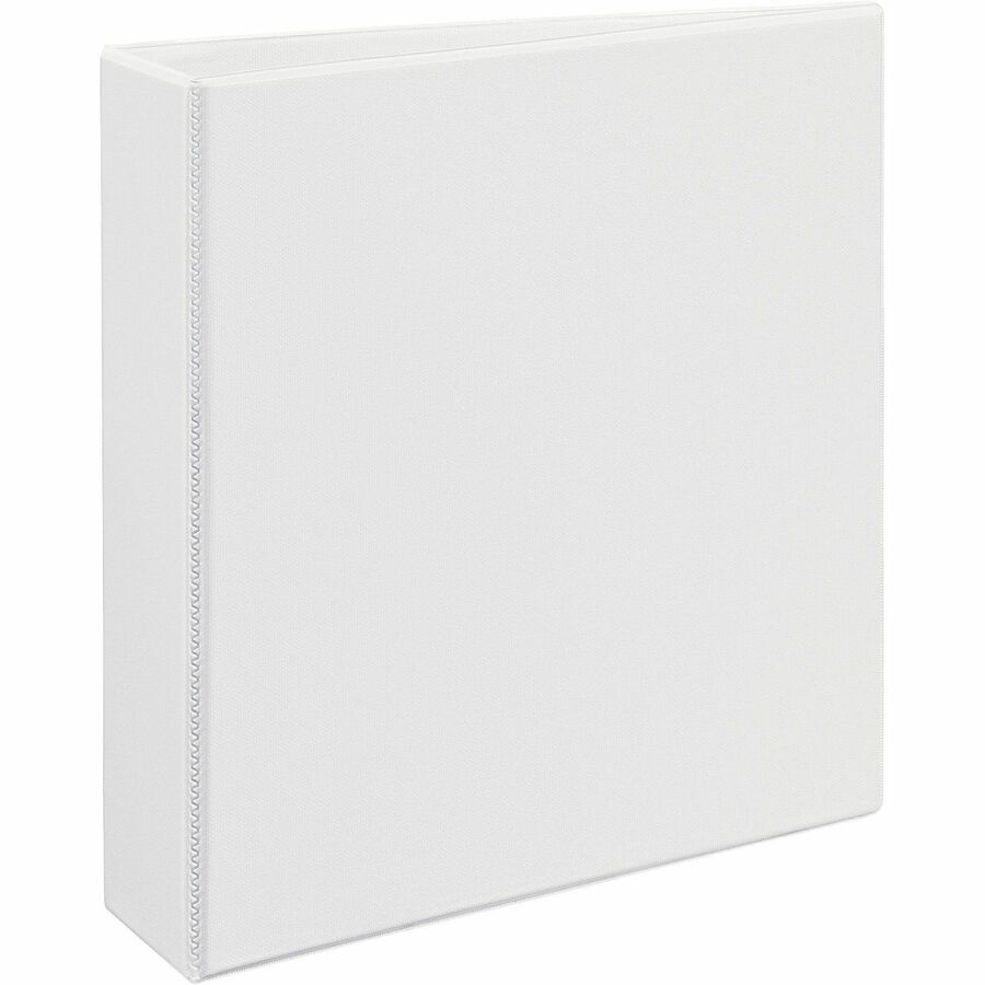 Avery&reg; DuraHinge Durable View Binder - 2" Binder Capacity - Letter - 8 1/2" x 11" Sheet Size - 540 Sheet Capacity - 2 4/5" Spine Width - 3 x 2" Ring(s) - Fastener(s): D-Ring - Pocket(s): 4, Internal, Spine, Front & Back - Linen pattern - Plastic, P...
