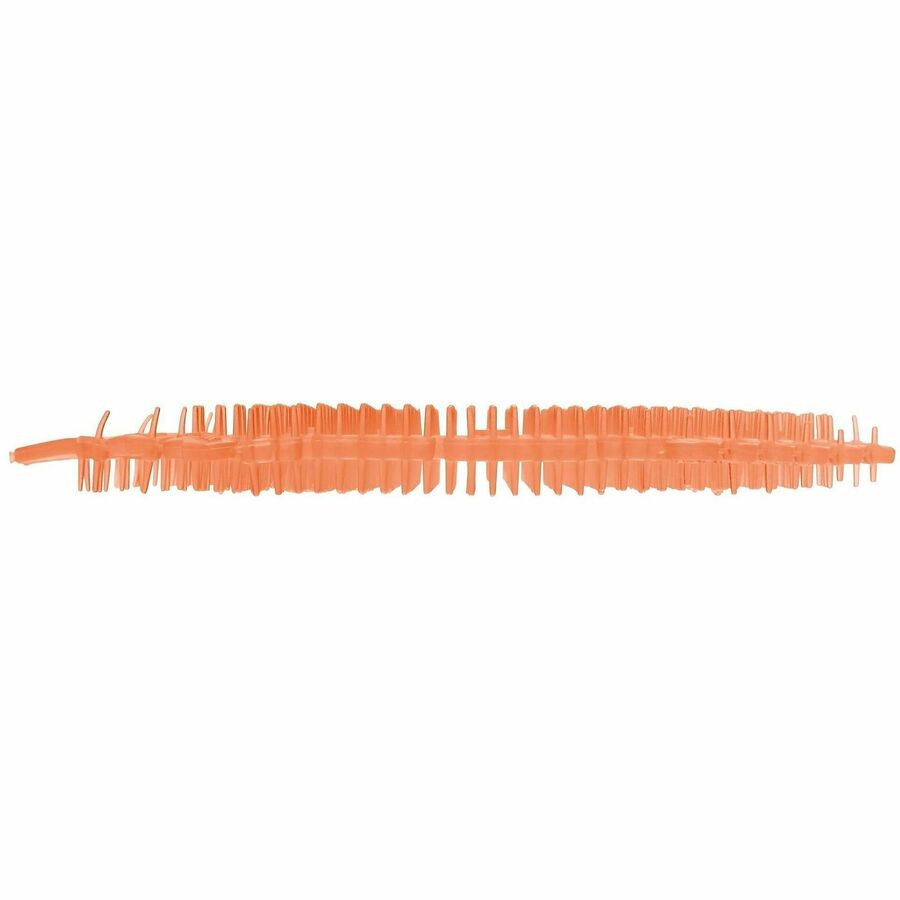 Fresh Products Wave 3D Urinal Screen - Lasts upto 30 Days - Odor Neutralizer, Dual Sided Design, Anti-splash - 6 / Carton - Orange