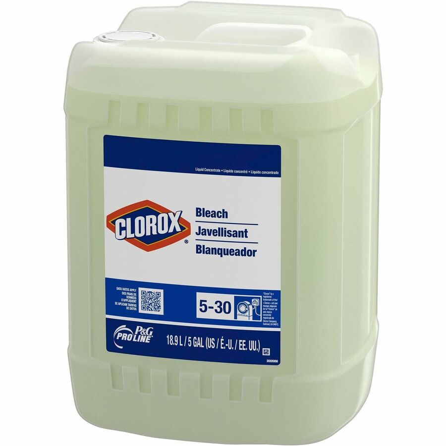 PRO LINE Clorox Bleach Laundry Additive - For Laundry - 639.1 fl oz (20 quart) - Phthalate-free, Triclosan-free - 1 Pack