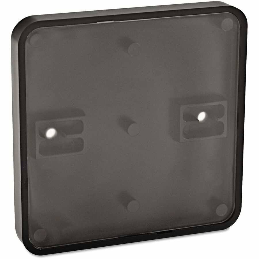 Advantus Do-It-Yourself Cubicle Wall Signs - 4.5" Width x 4.5" Height x 1" Depth - Wall Mountable, Cubicle-mountable - Mounting Hardware - Black - 1 Each