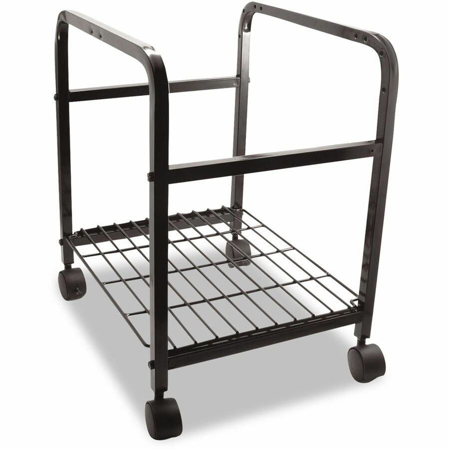 Advantus Heavy-Duty File Shuttle - 100 lb Load Capacity - Steel - 17.37" Width x 14.37" Depth x 20" Height - Black - 1 Each