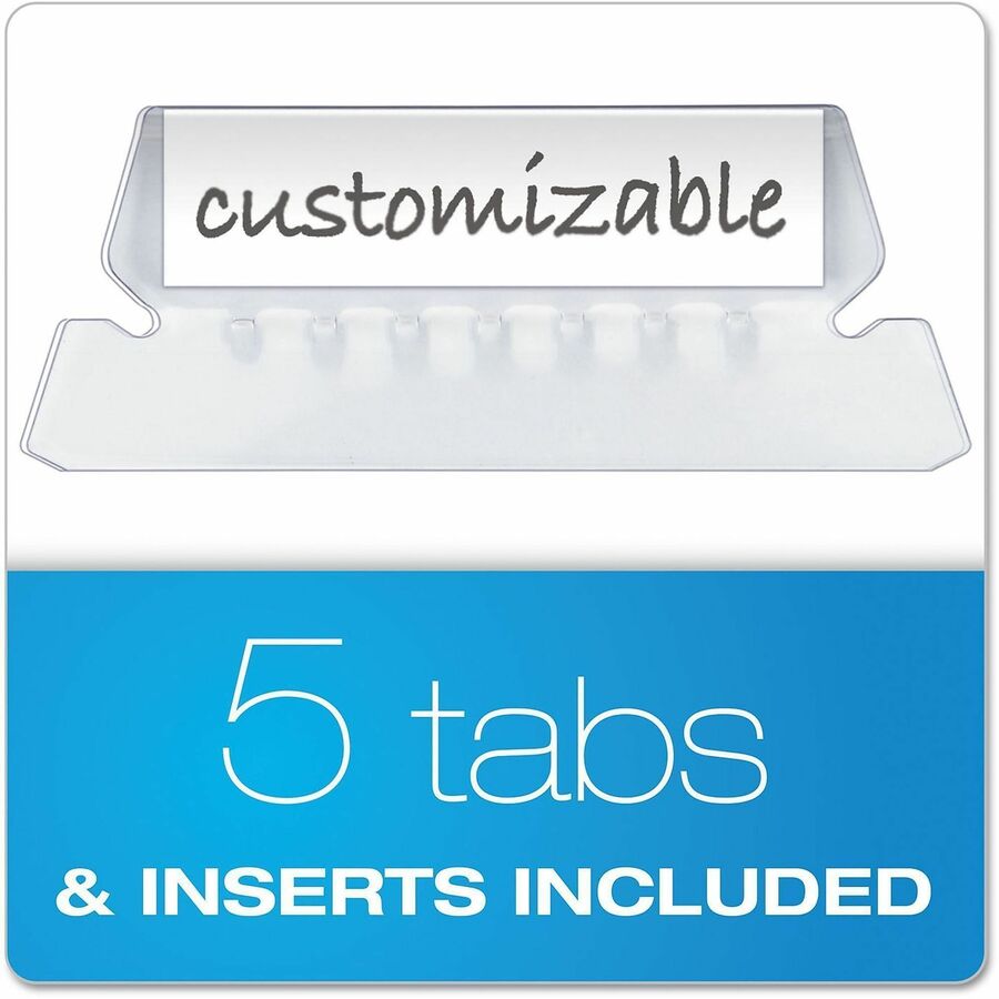 Pendaflex Plastic Desktop Letter Hanging File - 9.50" Height x 12.19" Width x 6" Depth - Desktop, Counter - Blue - Plastic - 1 Each
