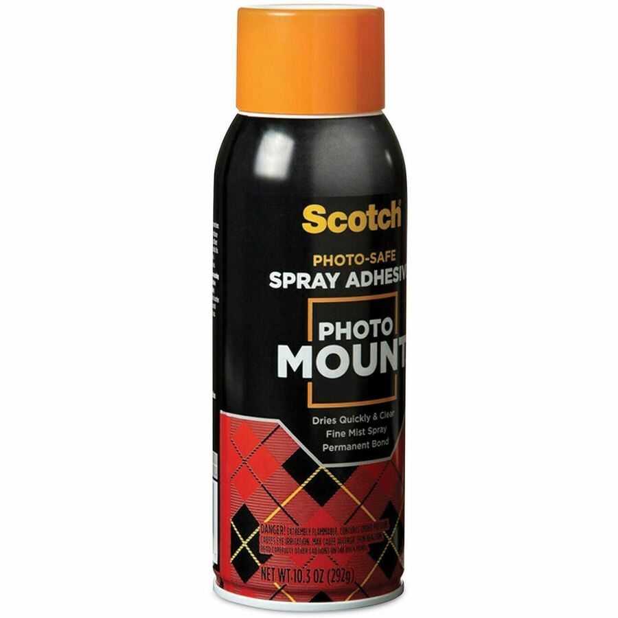 Scotch Photo Mount Spray Adhesive - 10.30 oz - Clear - 1 Each