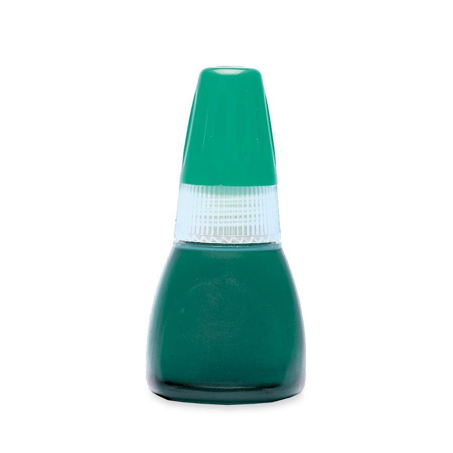 Xstamper 10 ml Bottle Refill Inks - Green Ink - 0.34 fl oz - Green - 1 Each
