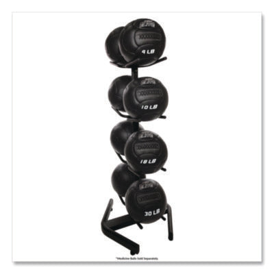 Champion Sports U-Ring Double Medicine Ball Tree