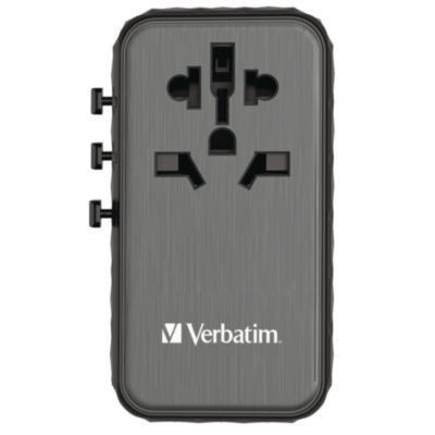 Verbatim® UTA-06 Gan III Universal Travel Adapter