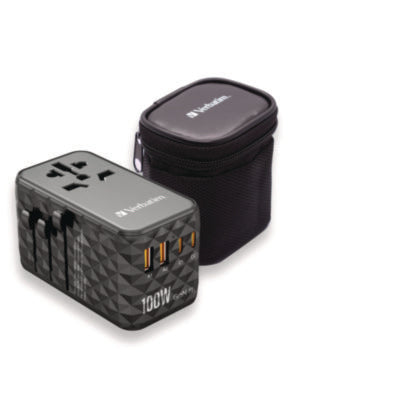 Verbatim® UTA-06 Gan III Universal Travel Adapter