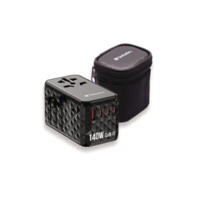 Verbatim® UTA-10 GaN III Universal Travel Adapter