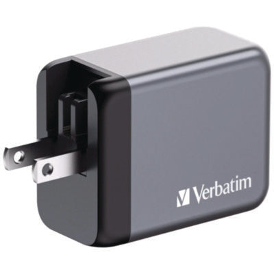 Verbatim® 65W 3-Port GaN Wall Charger