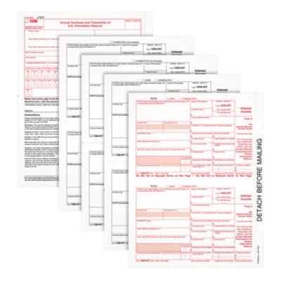 Adams® 4-Part 1099-INT Tax Forms with Tax Forms Helper®