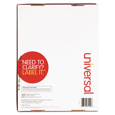 Universal® White Labels