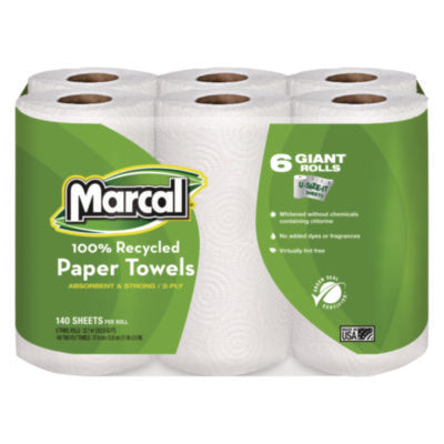 Marcal® 100% Premium Recycled Kitchen Roll Towels