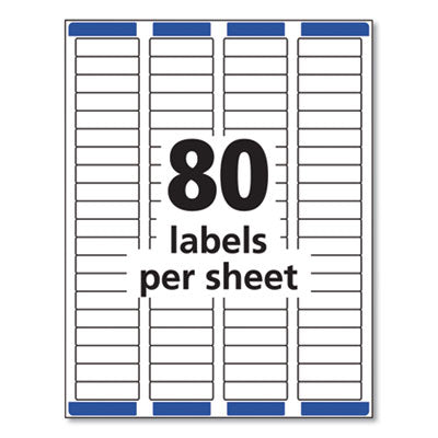 Avery® Easy Peel® White Address Labels with Sure Feed® Technology