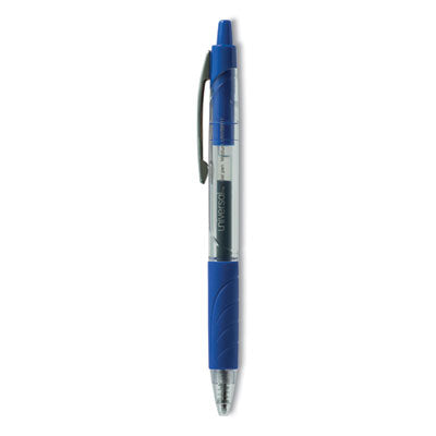 Universal™ Comfort Grip® Clear Barrel Retractable Gel Ink Roller Ball Pen