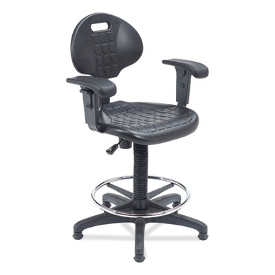 NPS® 6700 Series Adjustable Height Polyurethane Task Stool with Arms