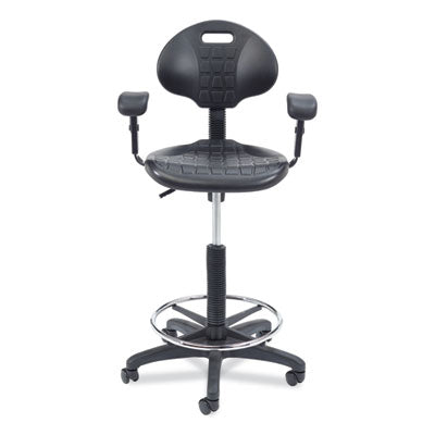 NPS® 6700 Series Adjustable Height Polyurethane Task Stool with Arms