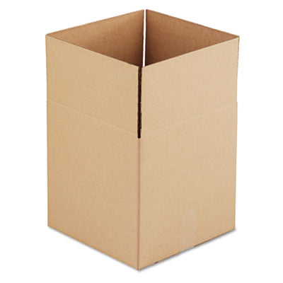 Universal® Brown Corrugated Cubed Fixed-Depth Shipping Boxes