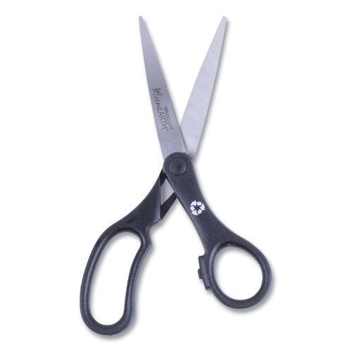 Kleenearth Basic Plastic Handle Scissors, 8